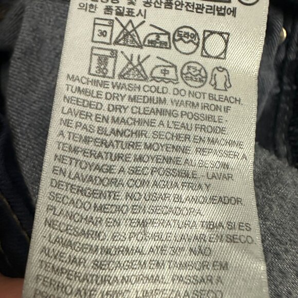 Levis 514 Blue Denim Jeans Mens Size 33 x 32 - Picture 7 of 8